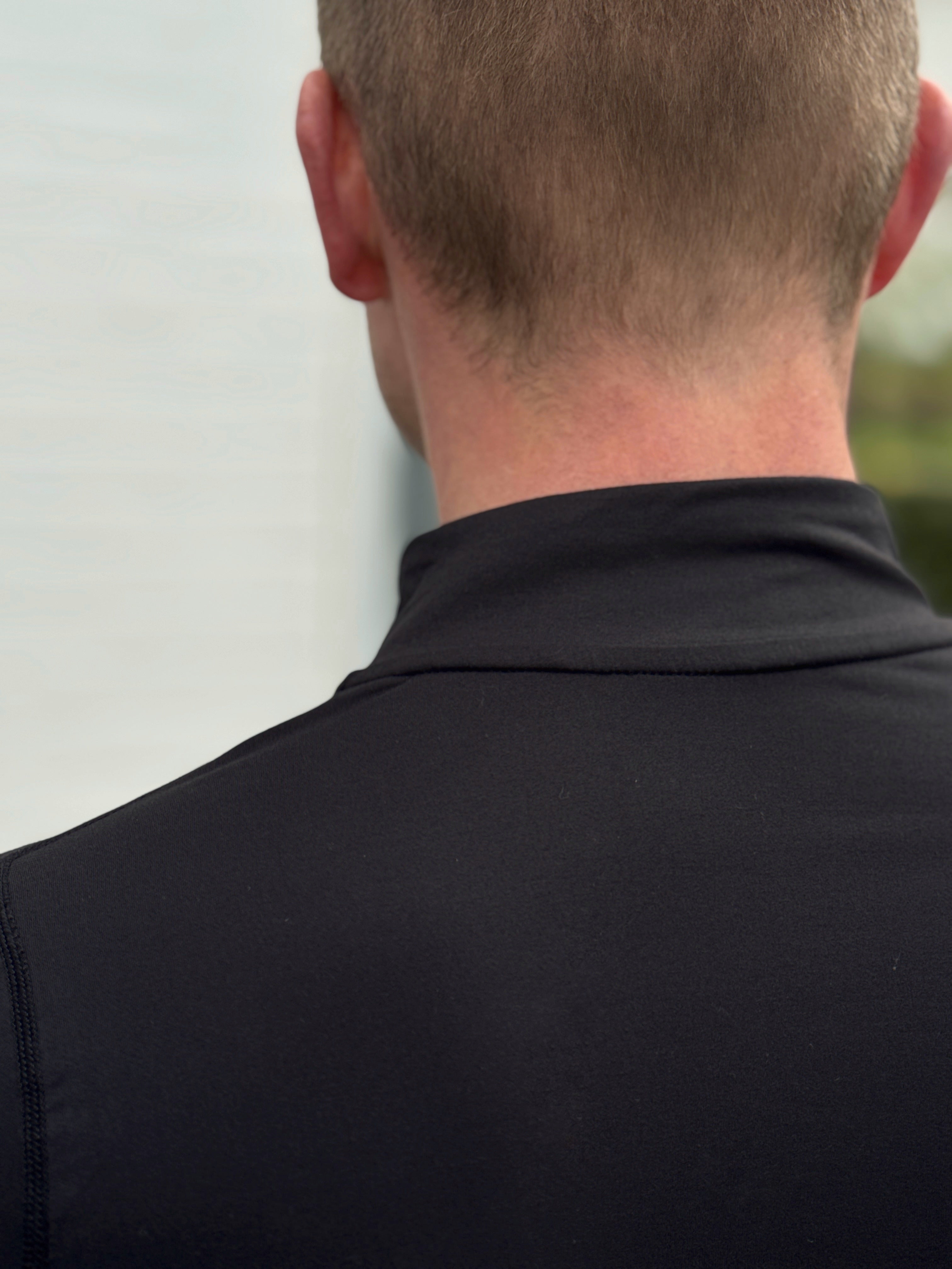 Mr. Rafal  1/4 Zip - Black