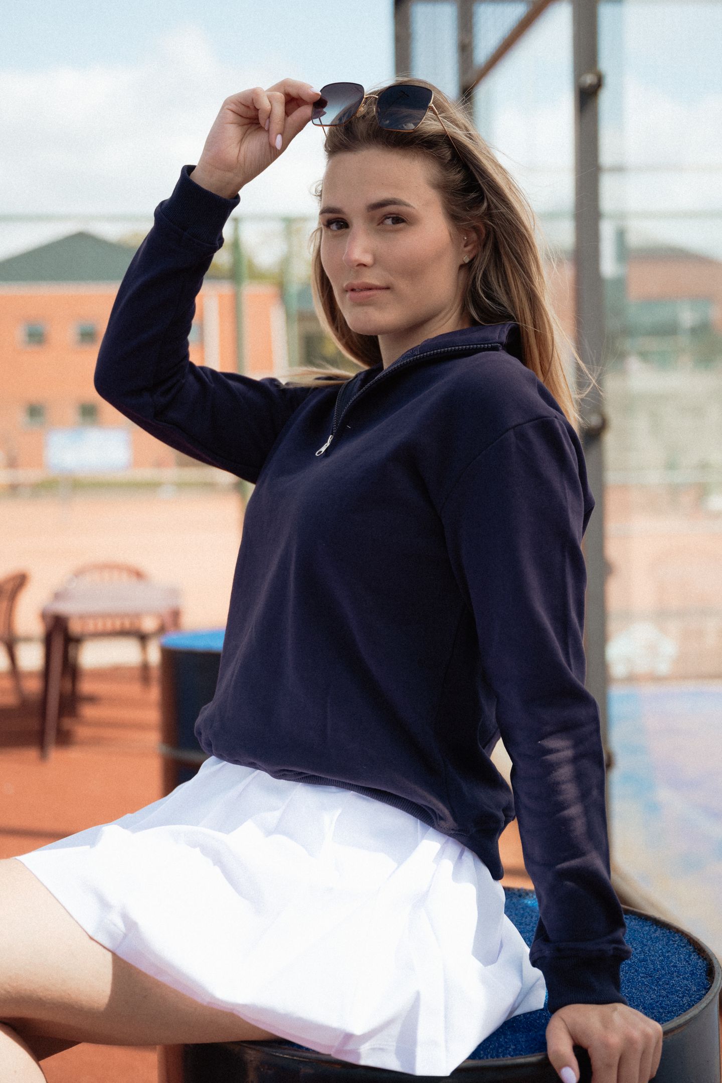 Belladone - Sweater Half Zip voor casual comfort | NEUF Sportwear