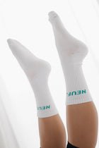 Lilalila Socks - White Green