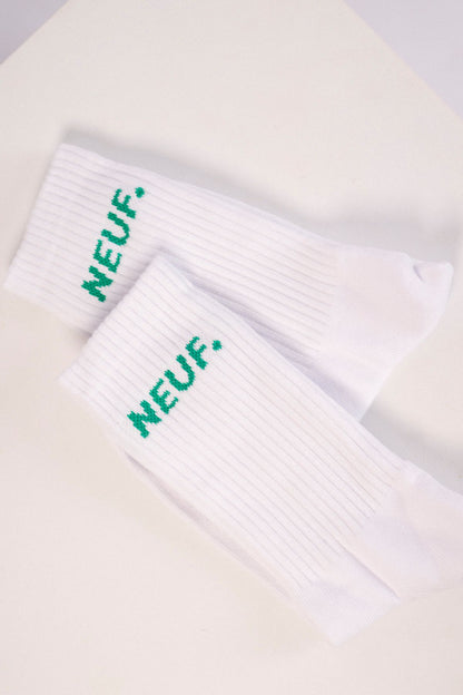 Lilalila Socks - White Green